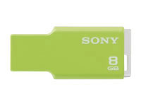 Sony Micro Vault Style Green 8GB (USM8GMG) Sony Micro Vault Style Green 8GB (USM8GMG)